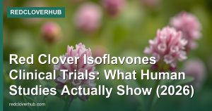 Red Clover Isoflavones Clinical Trials: What Human Studies Actually Show (2026)